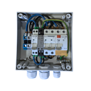 WA Conception - Coffret AC 9-12kW Mono, protection onduleur 50A 230VAC, Différentiel 300mA Type AC, avec parafoudre AC Type 2