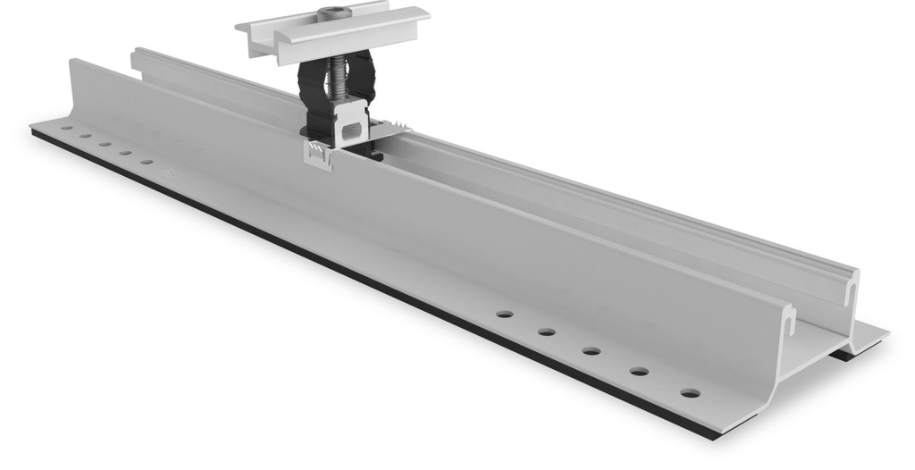 K2 Systems - 2004211 - Set MiniRail MK2 (rail 385mm + 4 vis 6x25mm)
