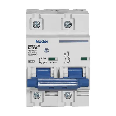 Disjoncteur DC modulaire 2 pôles - 125A