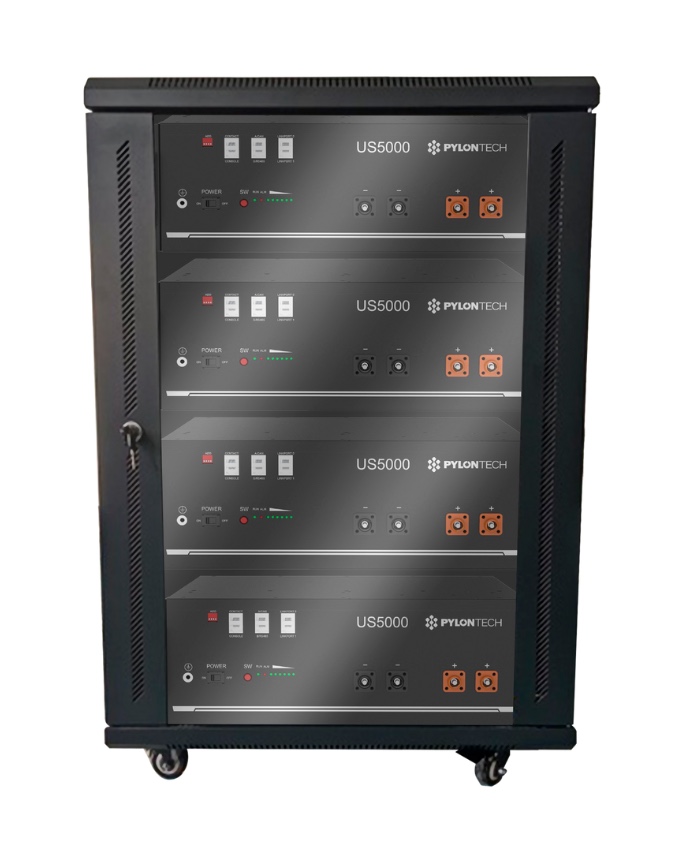 Armoire support batterie 4x US5000 - U16
