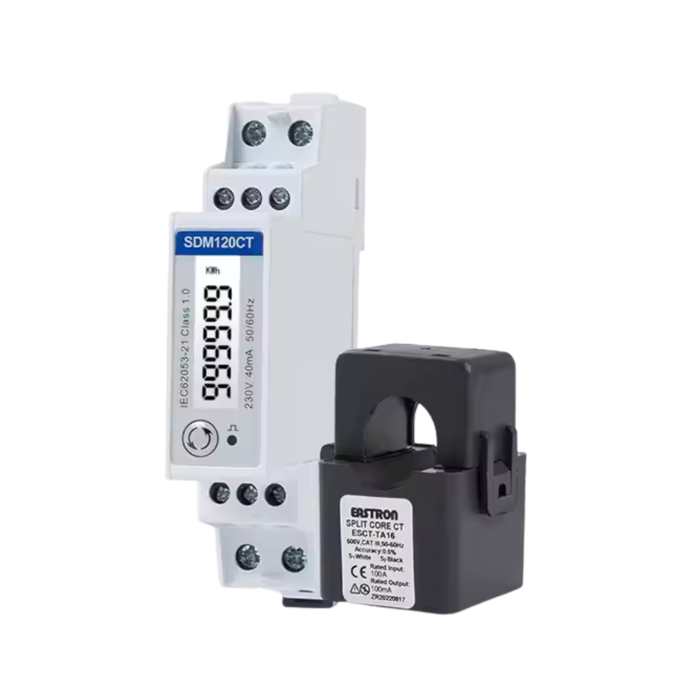 Solis - SDM120CT - Compteur monophasé avec CT