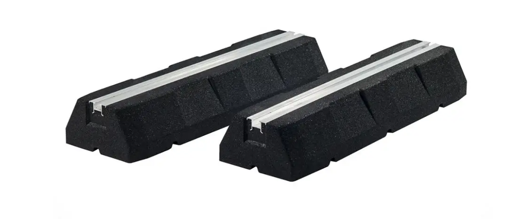 Castel - Rubber Block RB250/130 - Paire de 2 - Visserie incluse - Longueur 250mm