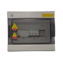 Eutelec - Coffret de protection AC 30/40kW 63A avec parafoudre T2 - triphasé - coffret PVC