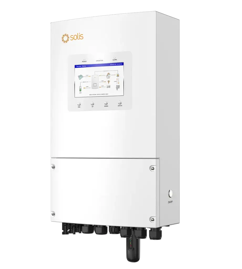 Solis - S6-EH1P8K-L-PLUS - Onduleur hybride 8kW monophasé - 2MPPT