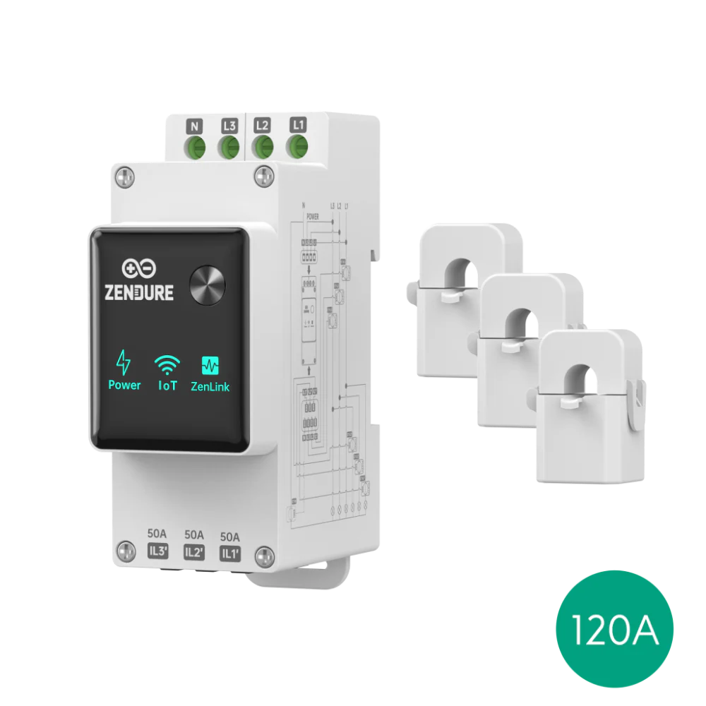 Zendure - ZDSM3CT - Smart CT avec 3 tores - mono/triphasé