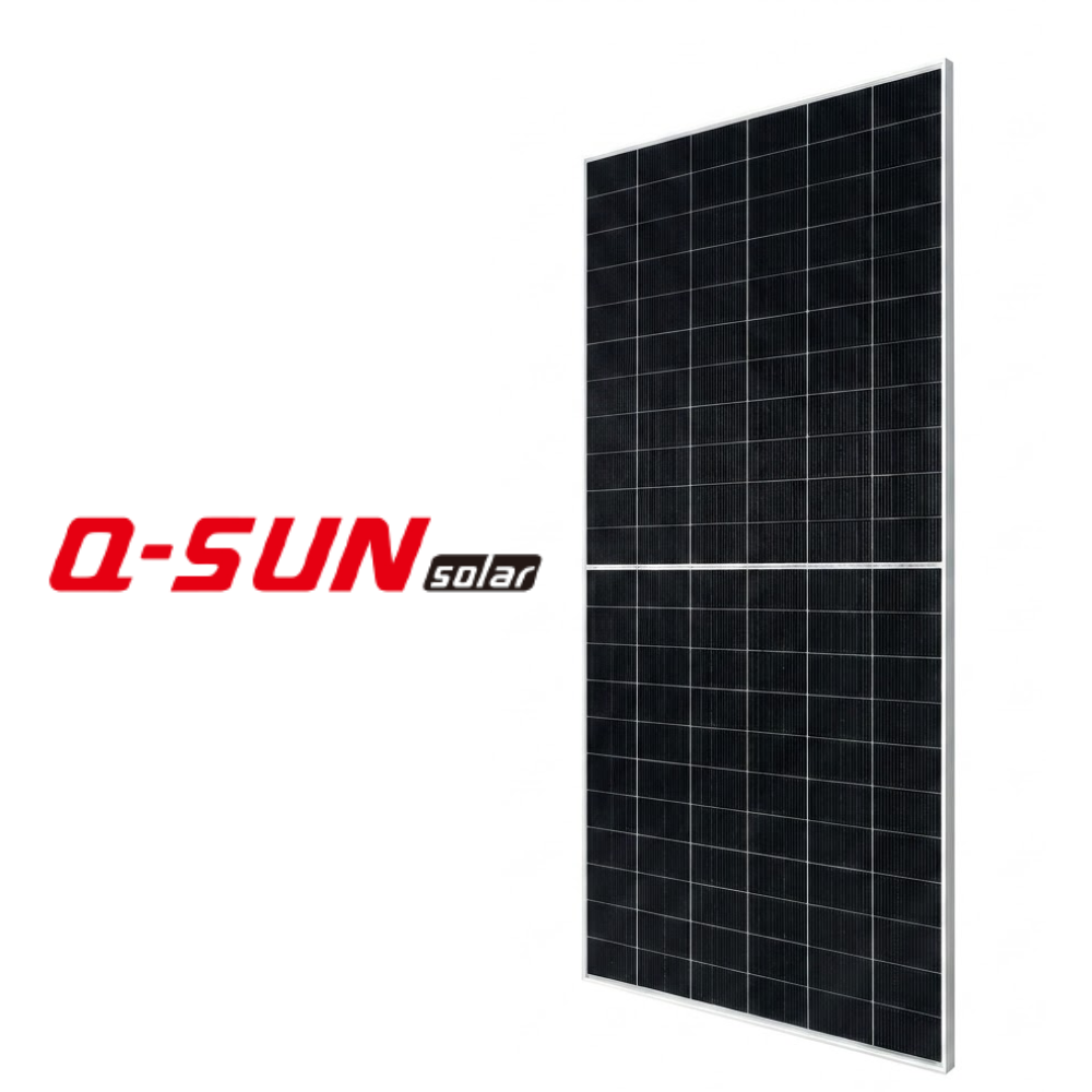 Q Sun - 620 Wc - Biverre Bifacial - cadre aluminium