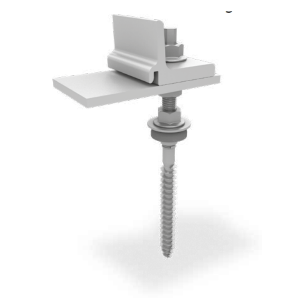 K2 Systems - 2003274 - Vis à double filetage SingleRail kit - M10x250