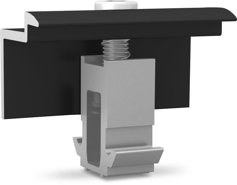 K2 Systems - 2004564 - DomeClamp EC Set Noir 30-50