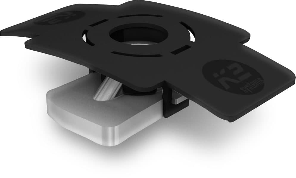 K2 Systems - 1001643 - Ecrou prisonnier M8 avec clip de montage inox