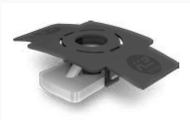 K2 Systems - 1001643 - Ecrou prisonnier M8 avec clip de montage inox
