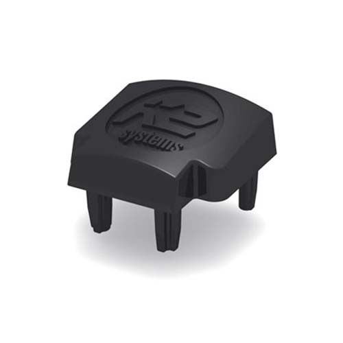 K2 Systems - 1004765 - EndCap SolidRail Light