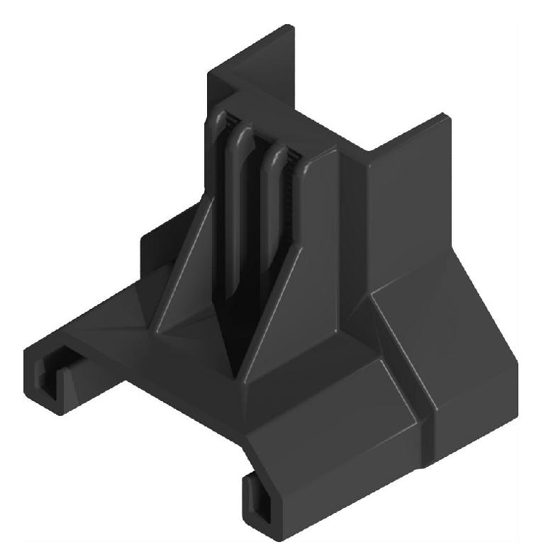 Esdec - 1008065B - ClickFit EVO - Support d'étrier - noir