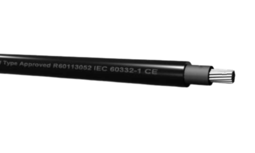 Câble solaire noir 6mm2 H1Z2Z2-K - DCA - au mètre