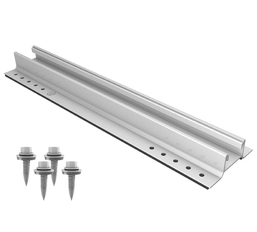 [3-011-194] K2 Systems - 2004211 - Set MiniRail MK2 (rail 385mm + 4 vis 6x25mm)