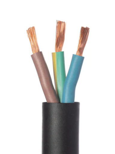 [4-016-022] Lapp - Câble électrique HO7RN-F - SOUPLE -  3G4mm2 - coupe au mètre